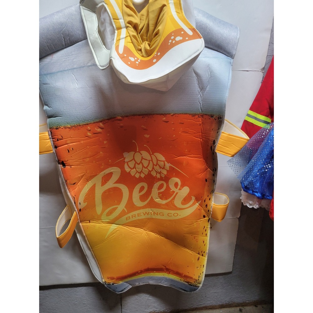 Spirit Halloween‎ Beer Brewing Co Adult Costume Funny Party One Size